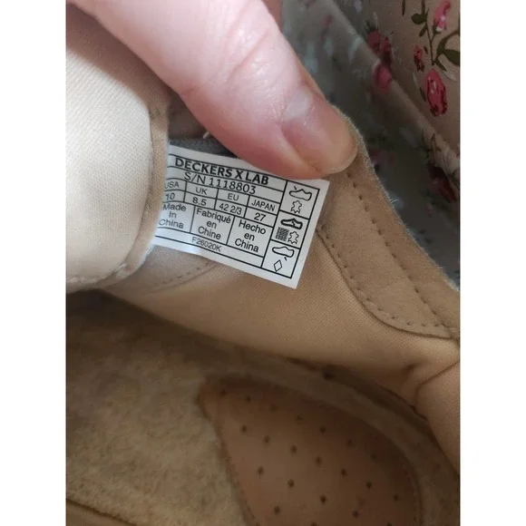 Decker X Labs Ko-Z Chukka Wedge Shoes WOMENS Size 10 - Picture 6 of 9